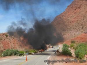 Une matinée ordinaire sur une route bolivienne