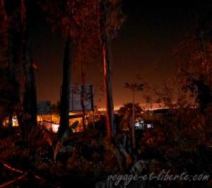 Cochabamba vue depuis le camping