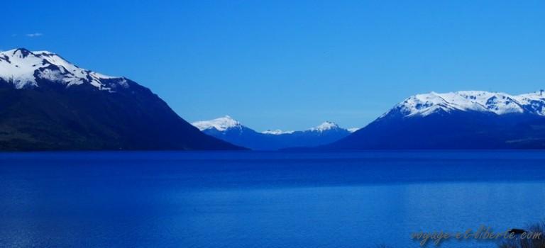 La Patagonie en bleu, blanc, vert