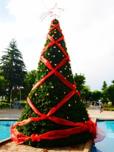 son arbre de Noel