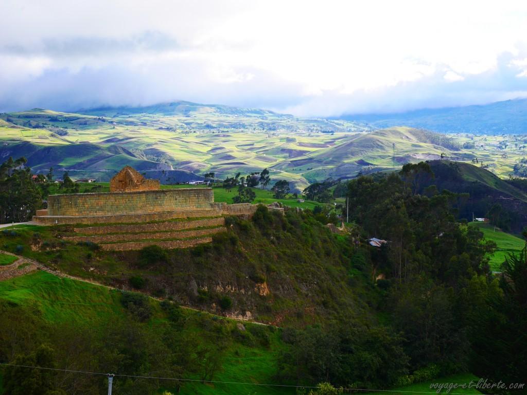 Ingapirca vu de loin