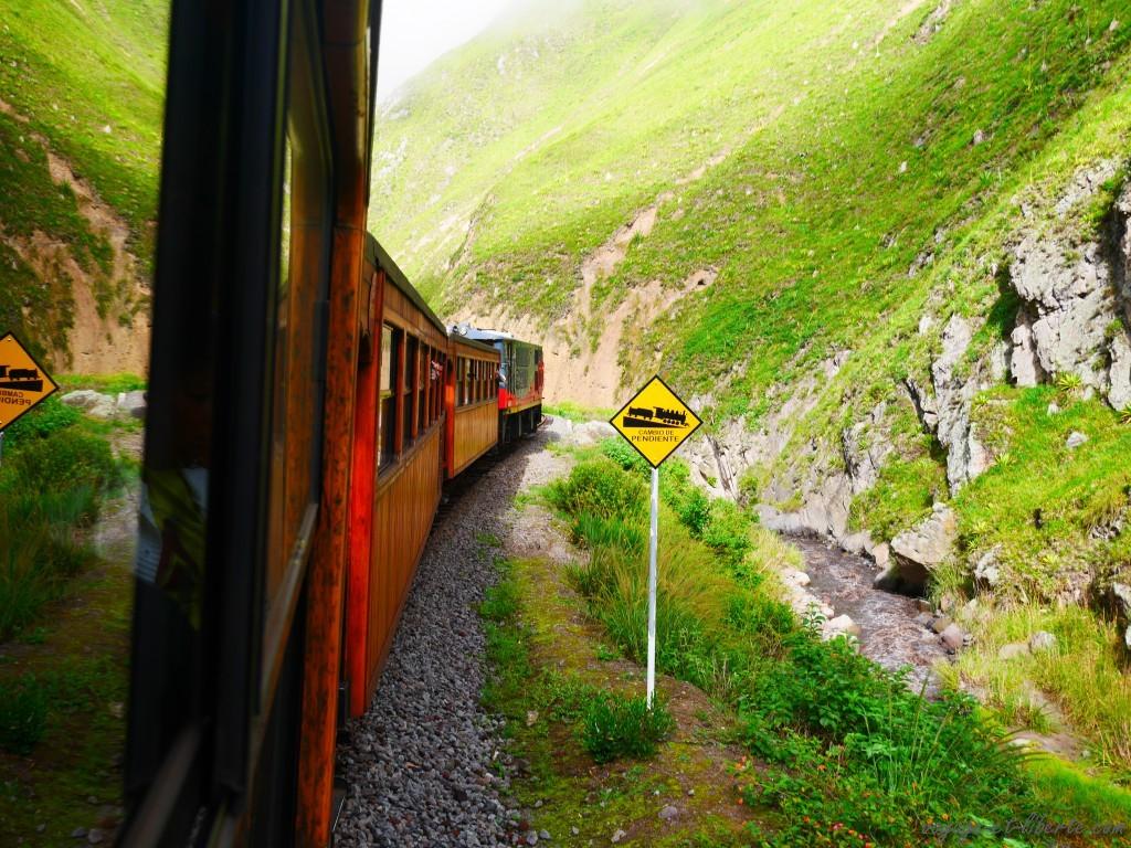 Et voici la solution : aiguillage pour changement de pente !!