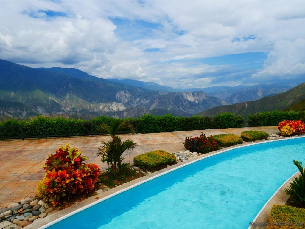 Avec vue sur le canyon