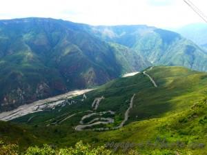 Colombie canyon de Chicamocha