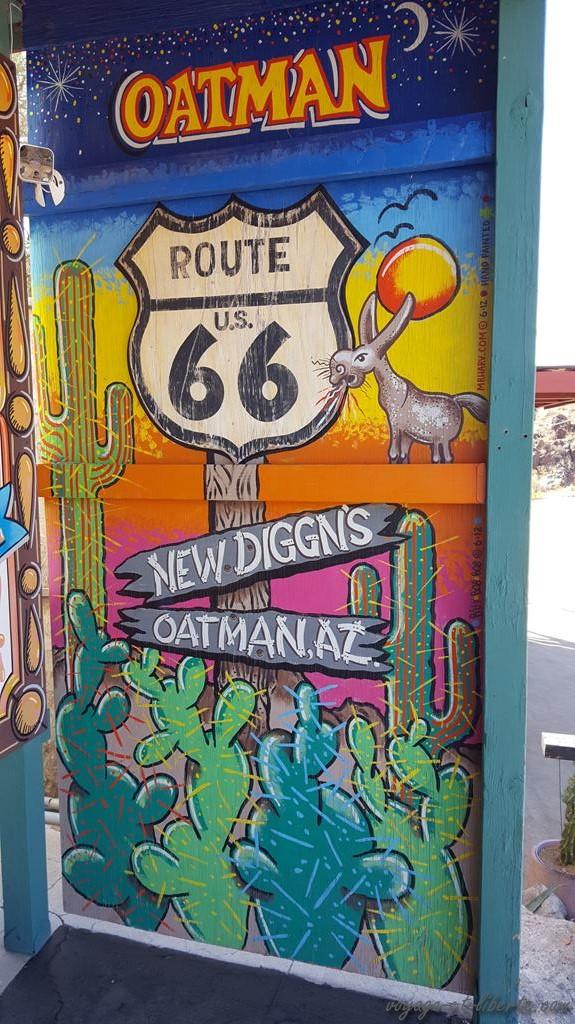 USA, Oatman, road 66, route 66