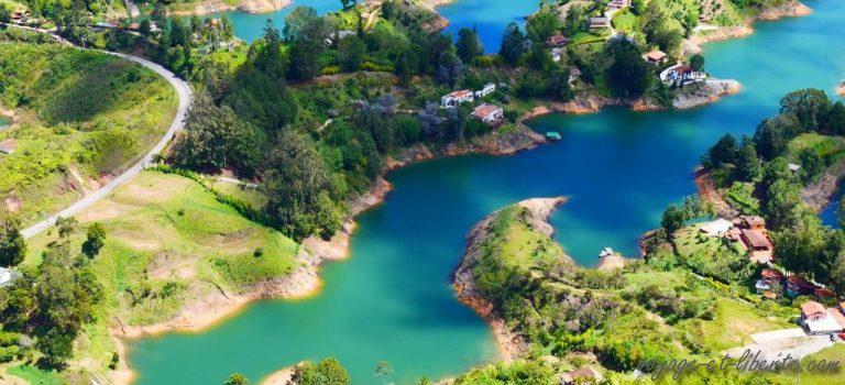 La région de Guatapé et ses trois extraordinaires monolithes