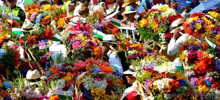 Le magnifique show floral du défilé des silleteros à Medellin