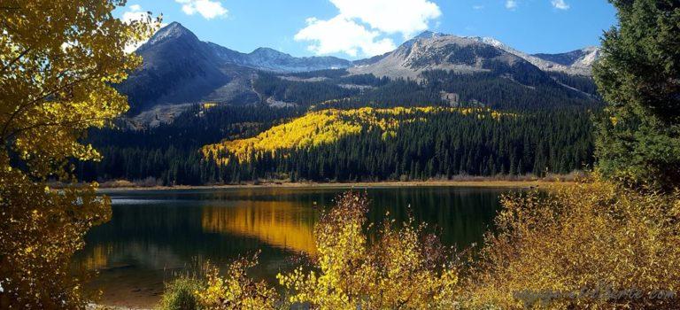 Cartes postales automnales du Colorado (région de Grand Junction)