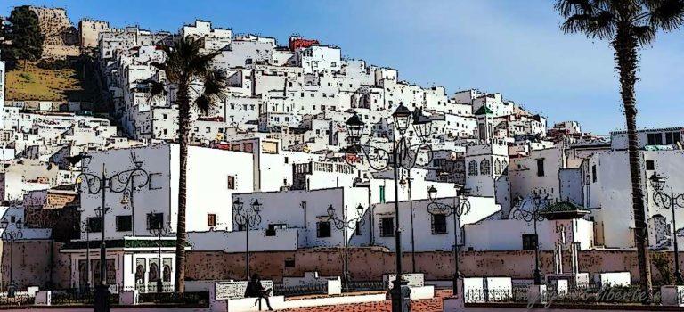 Au loin c&rsquo;est Tétouan la blanche ! Mais encore faut-il y arriver …